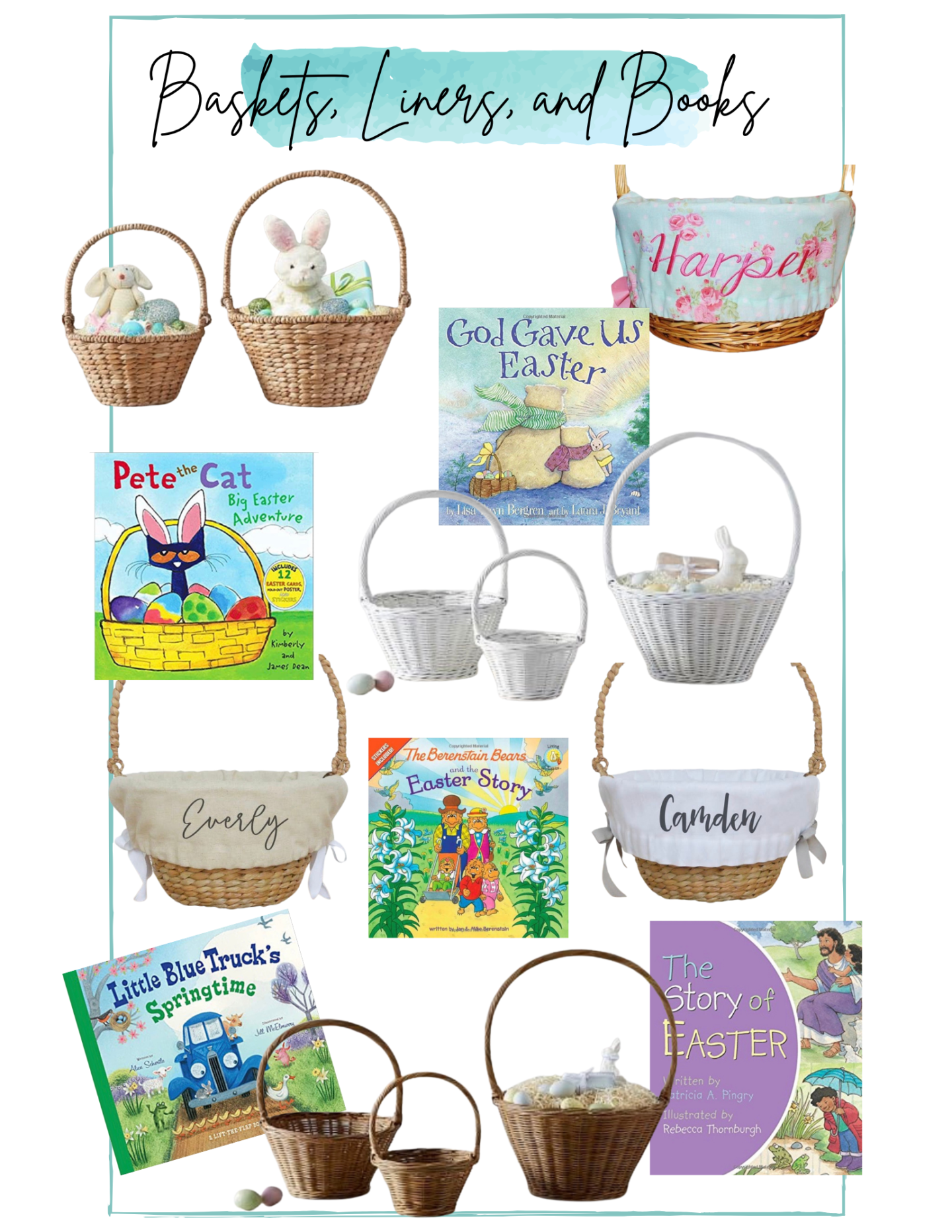 Easter Essentials 2021: Easter Baskets, Easter Basket Stuffers, and Easter Outfits